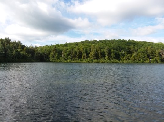 looking across cunningham pond from town beach